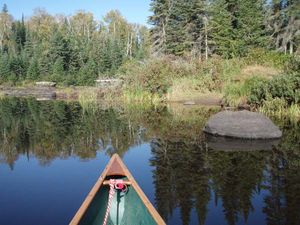 1st portage west of Quadga Lake - east end