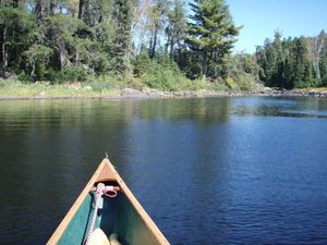 S Kawish north 15r portage - paddle through - south end