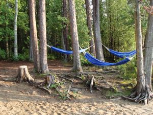 Hammocks at Campsite