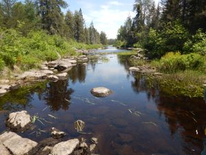 Louse river portage