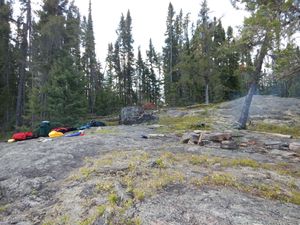 Alternative camp on Change Lake