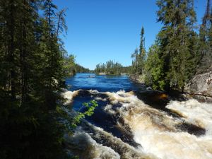 Lower Wabakimi Falls