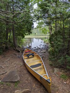 Winchell Lake, at portage from Gaskin