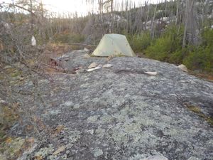 Campsite - northeast end of Paull 1