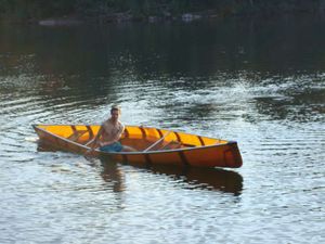 Practicing Canoeing Strokes