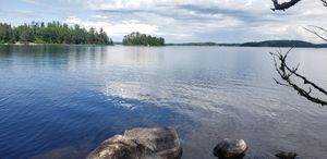 Looking north up Lac La Croix