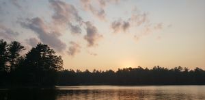 Lost Canoe sunset