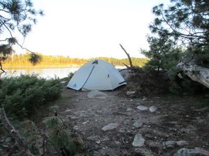 tent pad-campsite 151