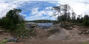 West End of Basswood Falls Portage
