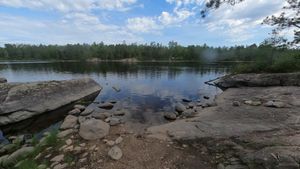 West End of Basswood Falls Portage