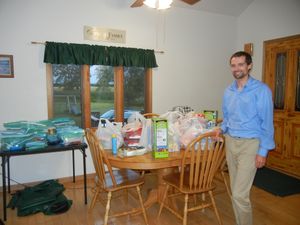 Preparing Food for Scouts