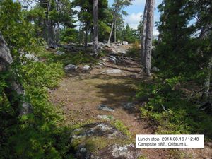 Olifaunt Campsite 18B interior