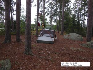 Brent, Campsite LD Tent area