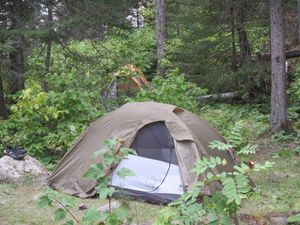 two tents - site 34L