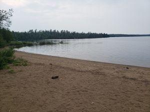 Yes, a huge beach