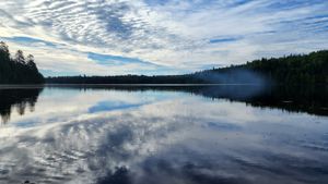 Morning at Campsite 570