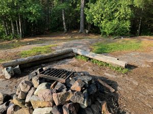Friday Bay Island Firegrate Facing SW