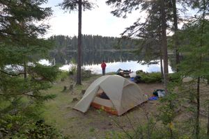 Fire lake camp