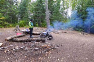 Lake two camp site