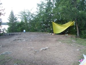 shot of camp