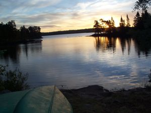 Sunrise on Pheobe Lake