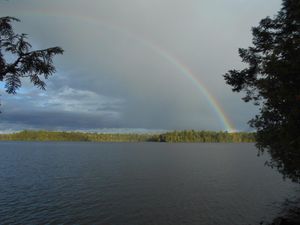 rainbow over Grace