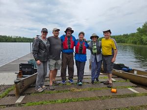 Start of 6-day trip to Moose