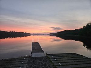 Nice sunrise at the put-in