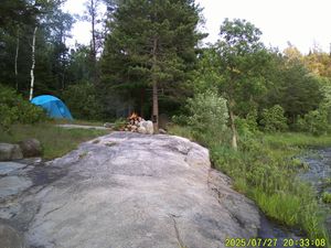 East Iron lake camp