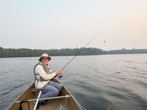 Fishin' in the bay