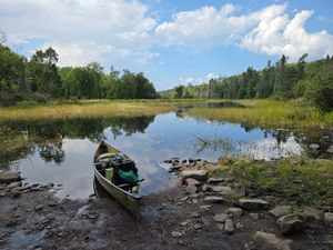 View from north end of Portage 773