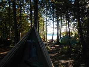 Hammock, Crooked Lake site #1867