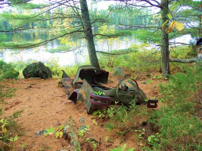 Old Buick on Crooked Lake