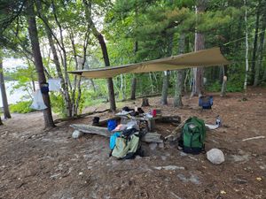 Dining room at Campsite 170