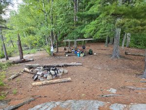 open interior of Campsite 170