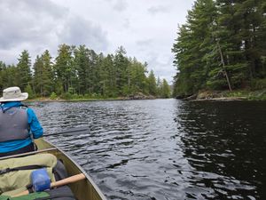 Approaching Rebecca Falls