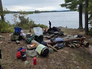 Lots of room to spread out at Campsite 1876