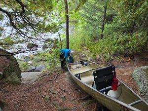 Not-so-great landing at Campsite 1876