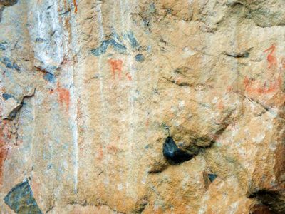 Crooked Lake pictographs