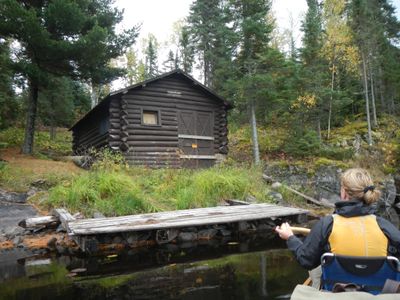 Basswood River cabin