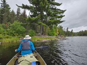 Southern approach to Campsite 1856