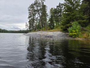 Northern approach to Campsite 1864