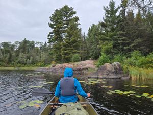 Northern approach to Campsite 1551