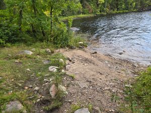 Better southern landing at Campsite 1600