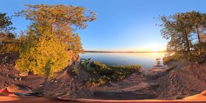 Sunset on Alice