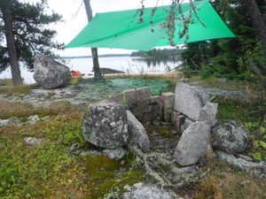 Campsite 1B fire pit