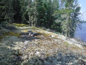 Campsite 5P looking south