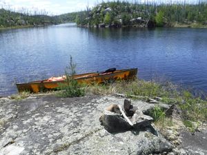 not used campsite KZ looking south