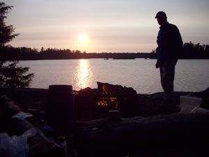 Sunset on Sawbill