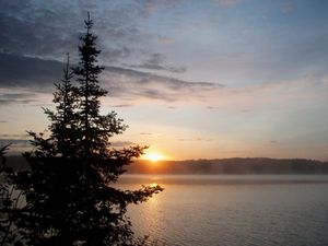 Sunrise on Bald Eagle Lake